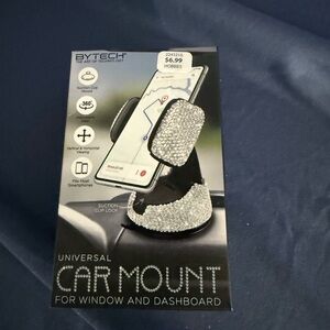 Bytech Universal Car Mount with Rhinestones